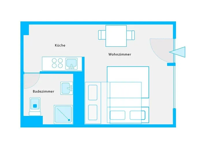 The Koburger I - Stylish With Extra High Bed For Kids, 38m2 Space, Ideal For Families & Kids Or Couples Βερολίνο